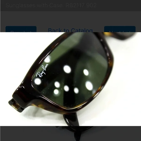 Ray-Ban Sunglasses with Case. RB2117 902 - Picture 4 of 8